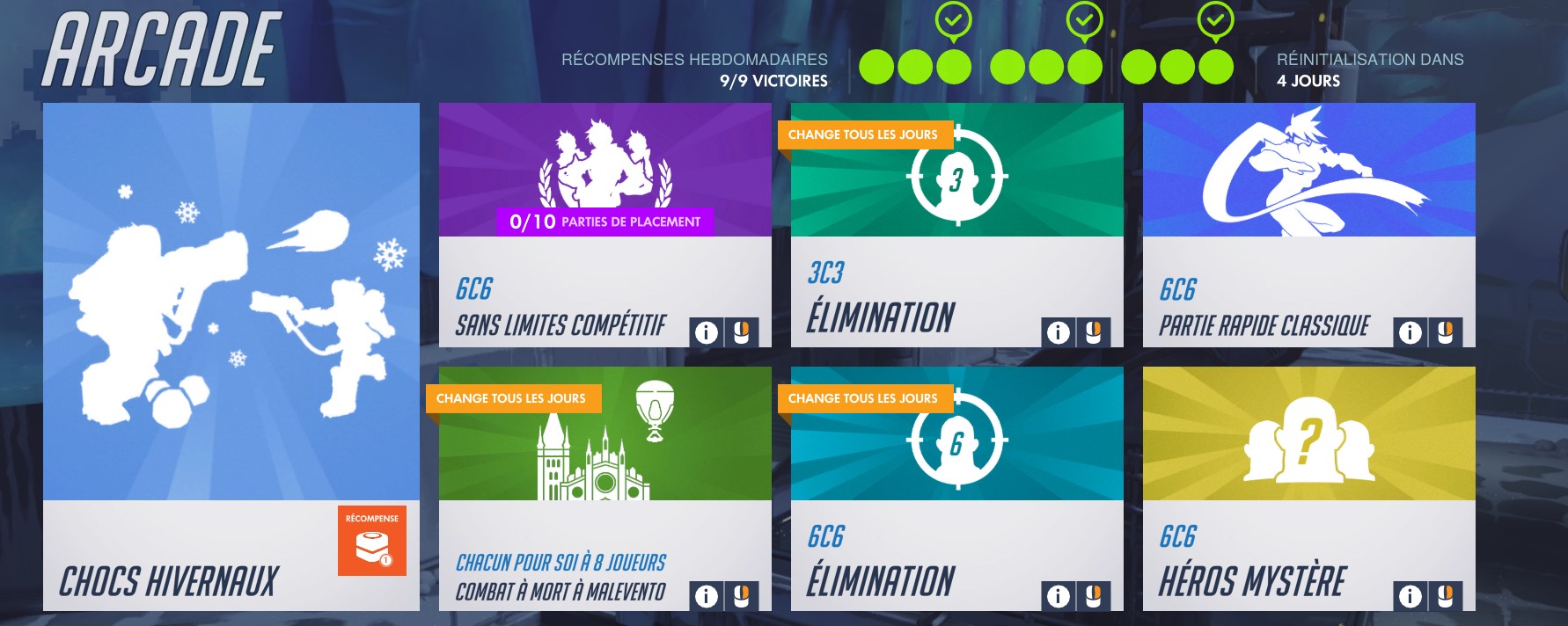 Modes de jeu